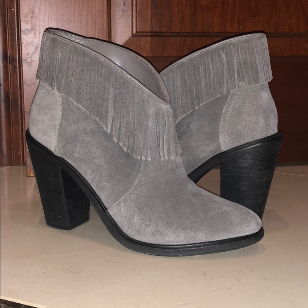 Joie Loren Fringe Booties